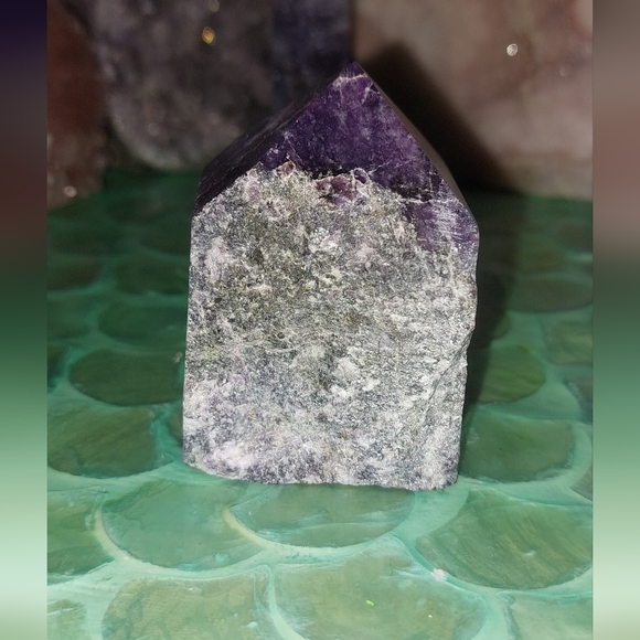 Lepidolite Polished Point - Picture 3 of 8